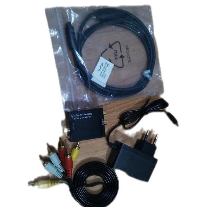 Converter Audio Digital To Analog Rca Untuk Tv To Speaker