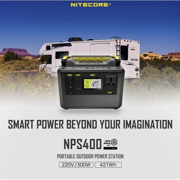 Portable Outdoor Power Station Nitecore Nps 400 Co