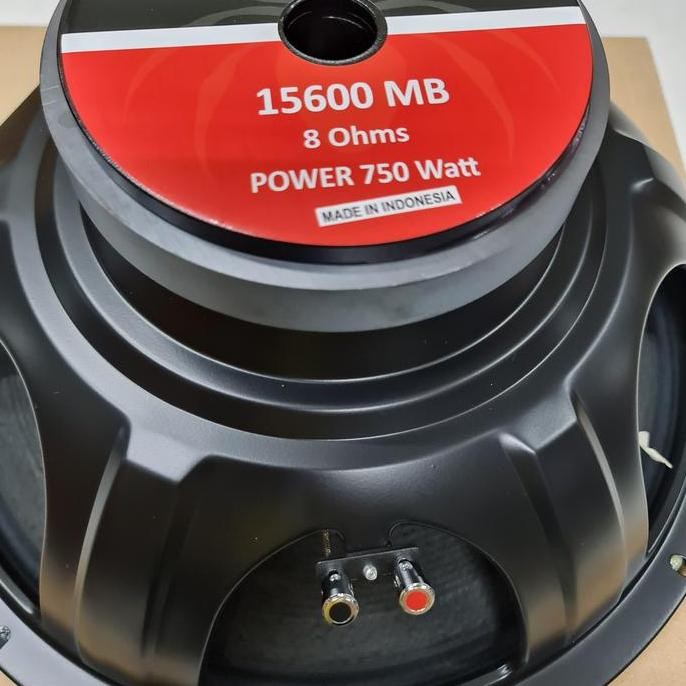 Speaker 15 Inch Black Spider Mid Low 750 Watt Original