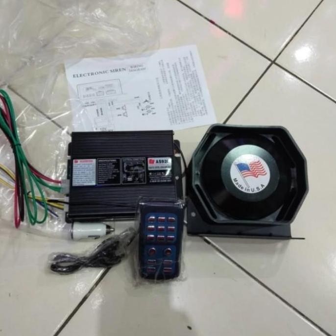 Lampu strobo polisi ambulance include Toa sirine LED slim - merah