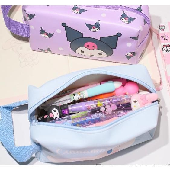 

Tempat Pensil Sanrio Jumbo / Sanrio Characters Jumbo Pencilcase Polkadot / Kotak Alat Tulis Pensil Sanrio Face Stationery New Stok