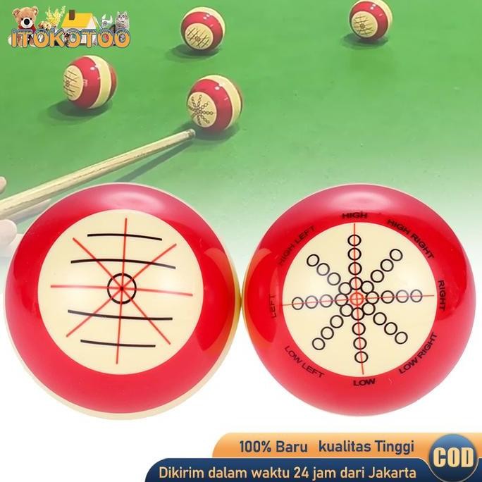 Training Cue Ball / Bola Latihan Billiard / Cue Ball Billiard Co