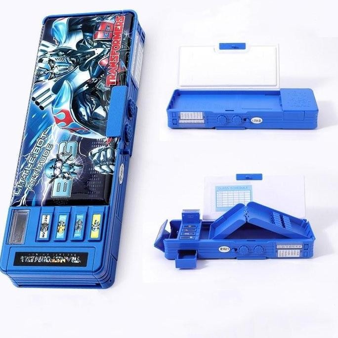 

Kotak Pensil Anak Laki Laki Sandi Pencil Case Tempat Pensil Transformer Password Magnet Tempat Pensil Laki Laki New Stok