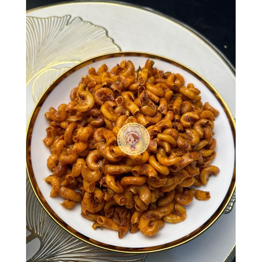 

RKM 1 KG MAKARONI CIKRUH DAUN JERUK - CEMILAN SARTIKA Camilan Pedas
