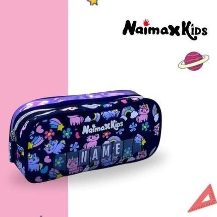 

Pencil Case Custom Nama | Naimax Kids Pencil Case Medium Anak Perempuan Alat Pensil Tulis Stationery New Stok