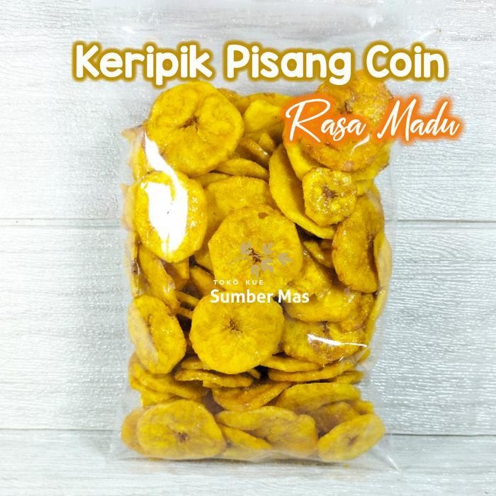 

Rkm Keripik Pisang / Pisang Koin / Pisang Madu / Kiloan 500 Gr