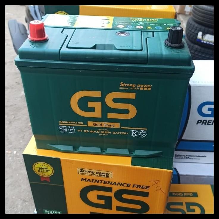 DISKON AKI KERING MF N50 12V 50AH 50-AMPER GS GOLD SHINE 