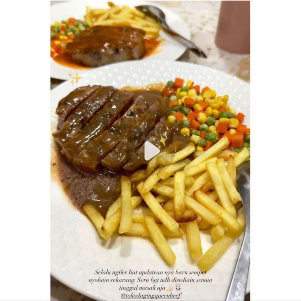 

Rkm Steak Ready To Cook Australian Premium Meltique 200 Gram ( Sirloin / Tenderloin / Rib Eye )Siap Masak Meltic