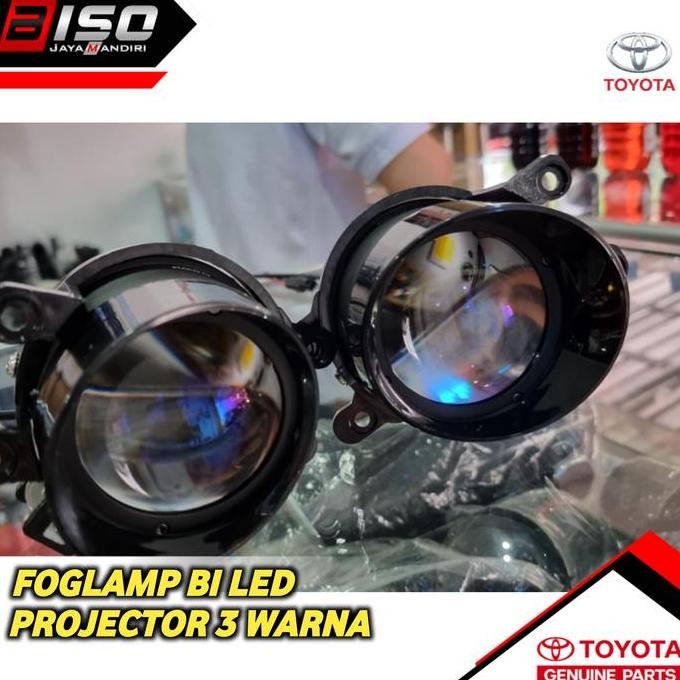 foglamp projector 3 warna biled