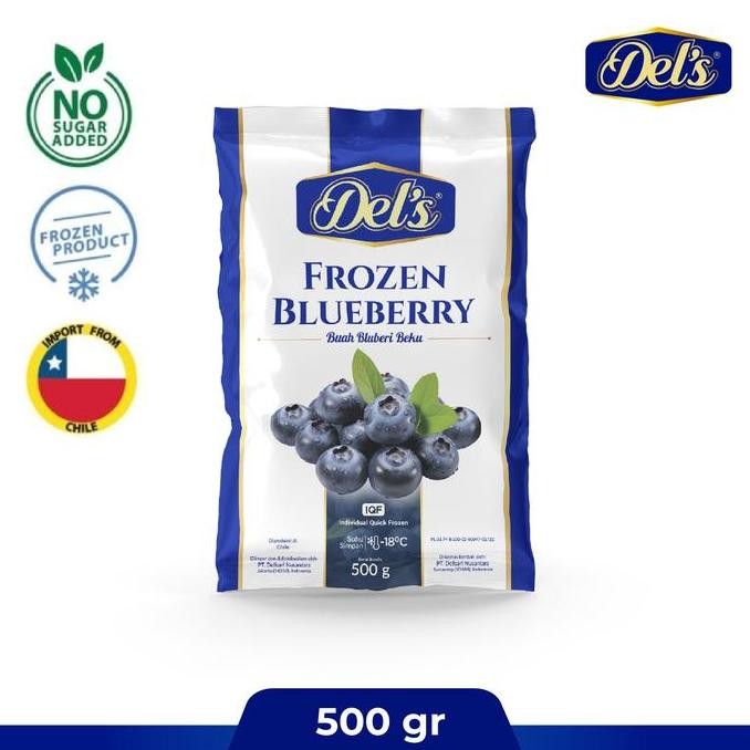 

RKM Frozen Blueberry IQF - Frozen Fruit 500gr