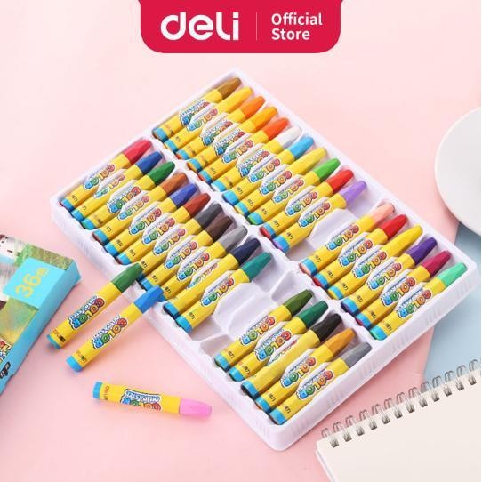 

EMS Deli 6962 crayon oil pastel 18 colors