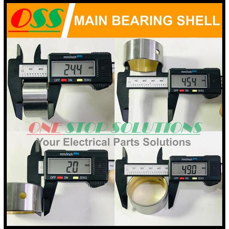 HOT DEAL METAL DUDUK MAIN BEARING SHELL ENGINE 1105F IF15000T INFINITE !!!!!