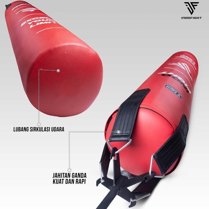 Samsak Tinju Gantung 180Cm Indofight Sansak Muay Thai Punching Bag Co