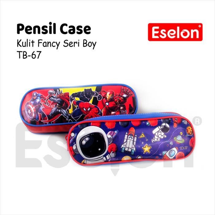 

EMS Tempat Pensil Kulit Karakter/ Kotak pensil Kulit Resleting TB-67