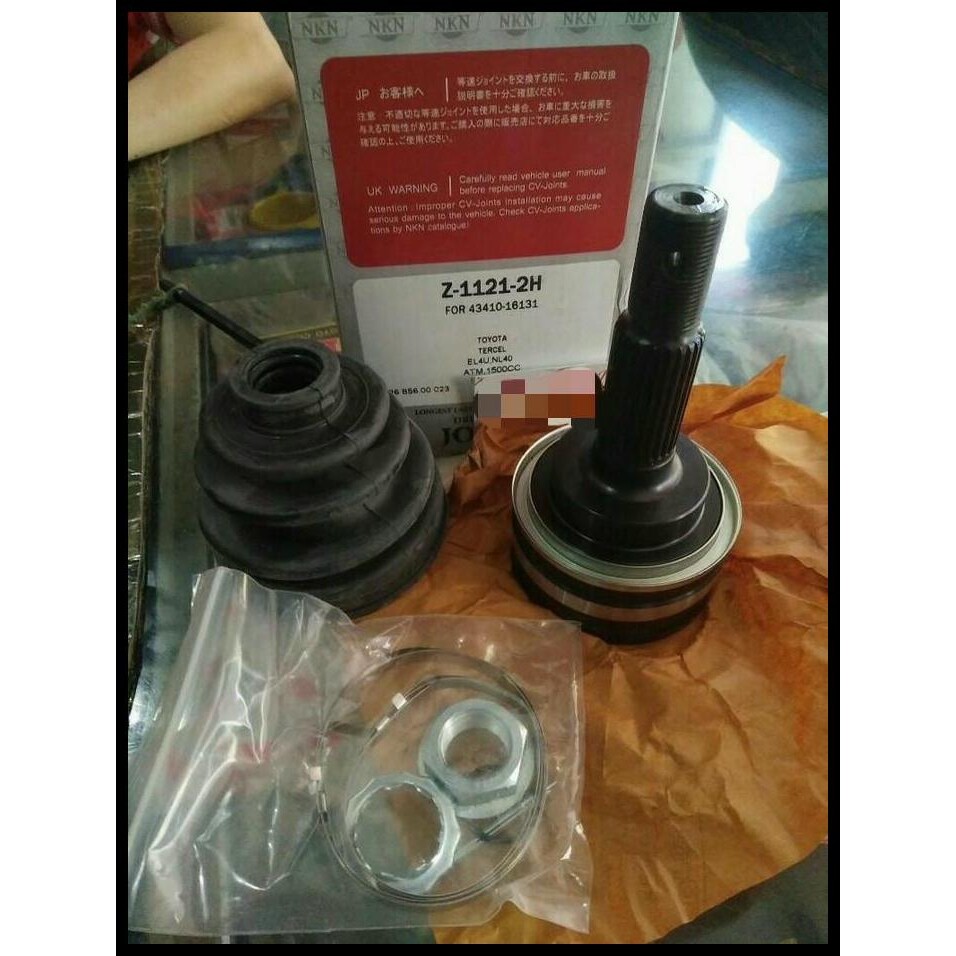 DISKON AS RODA AS KOPEL LUAR GREAT / SOLUNA / COROLLA ALLNEW 1.6/ TWIN CAM 