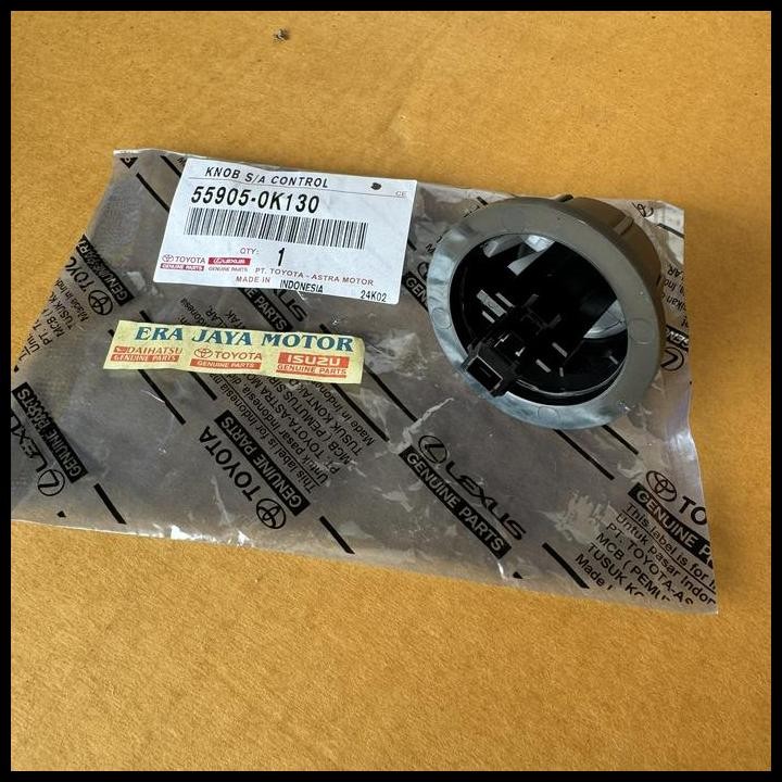 DISKON KNOP SAKLAR PUTARAN AC TOYOTA KIJANG INNOVA 2011-2015 ORIGINAL 