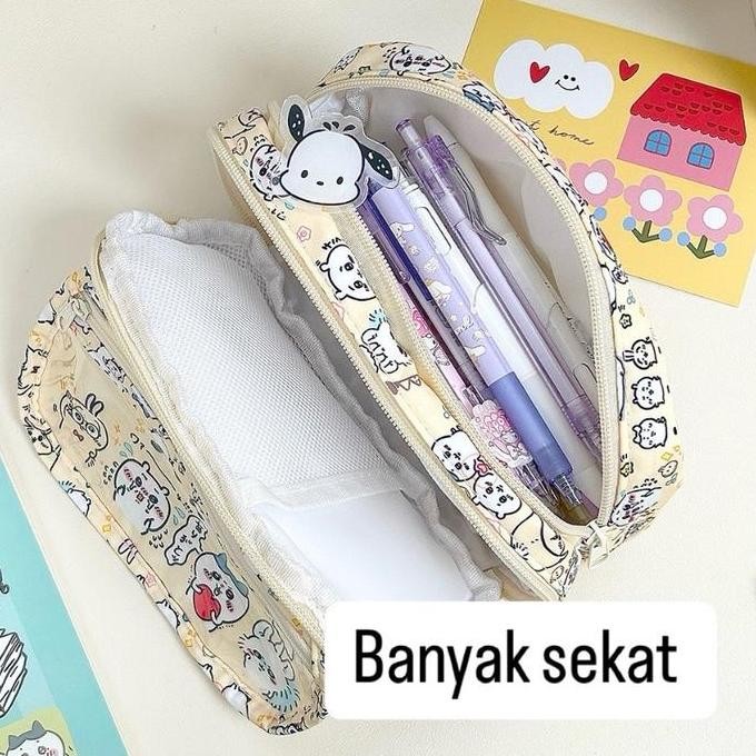 

Tas Tempat Pensil Capybara Cute Lucu Untuk Anak Sekolah Dan Kantor Stationery New Stok