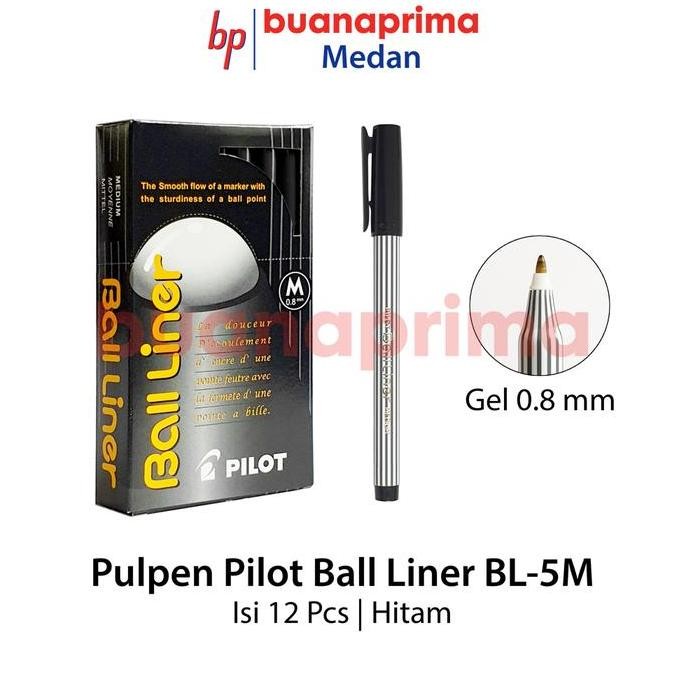 

Pulpen Pilot Balliner M Isi 12 Pcs Pen Tanda Tangan Cair New Stok