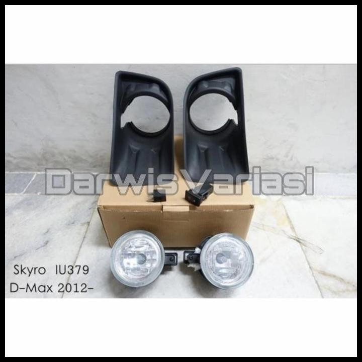 TERMURAH SKYRO LAMPU KABUT MOBIL FOGLAMP ISUZU DMAX 2012- IU379 
