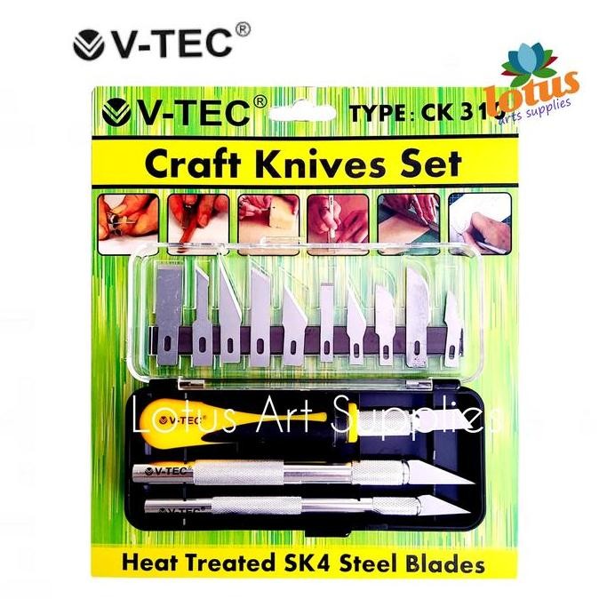 

V-Tec Craft Knife / Pisau Ukir / Cutter Pen - Type Ck310