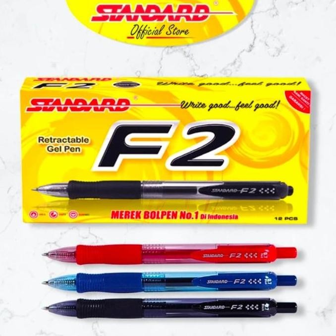 

Pulpen Standard F2 0.7 Perpak 12Pcs New Stok