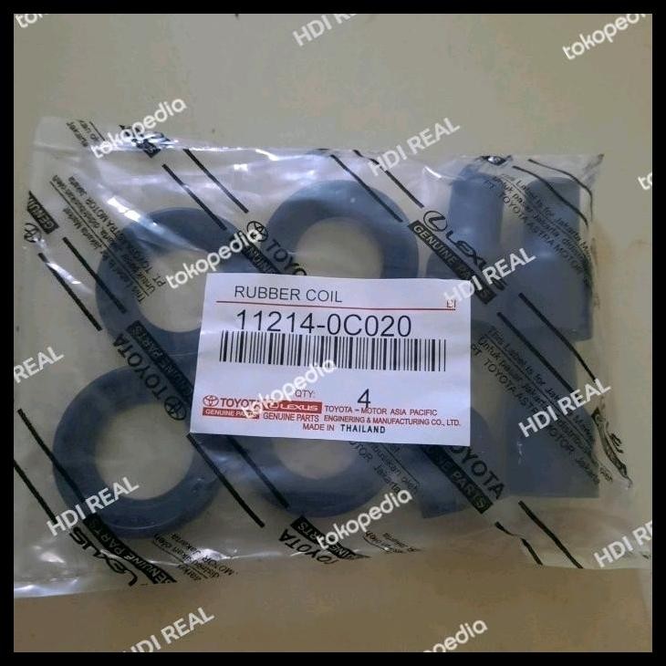 BEST DEAL KARET COIL IGNITION TOYOTA INNOVA BENSIN / INNOVA DIESEL ORI 4PC 
