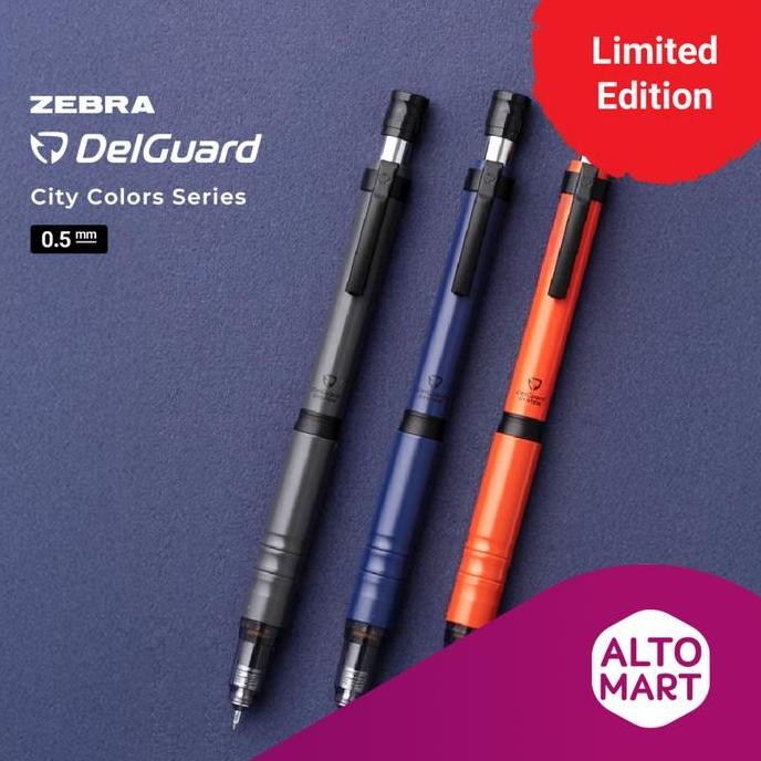 

Zebra Delguard Type Lx Mechanical Pencil 0.5 Mm Pensil Mekanik New Stok