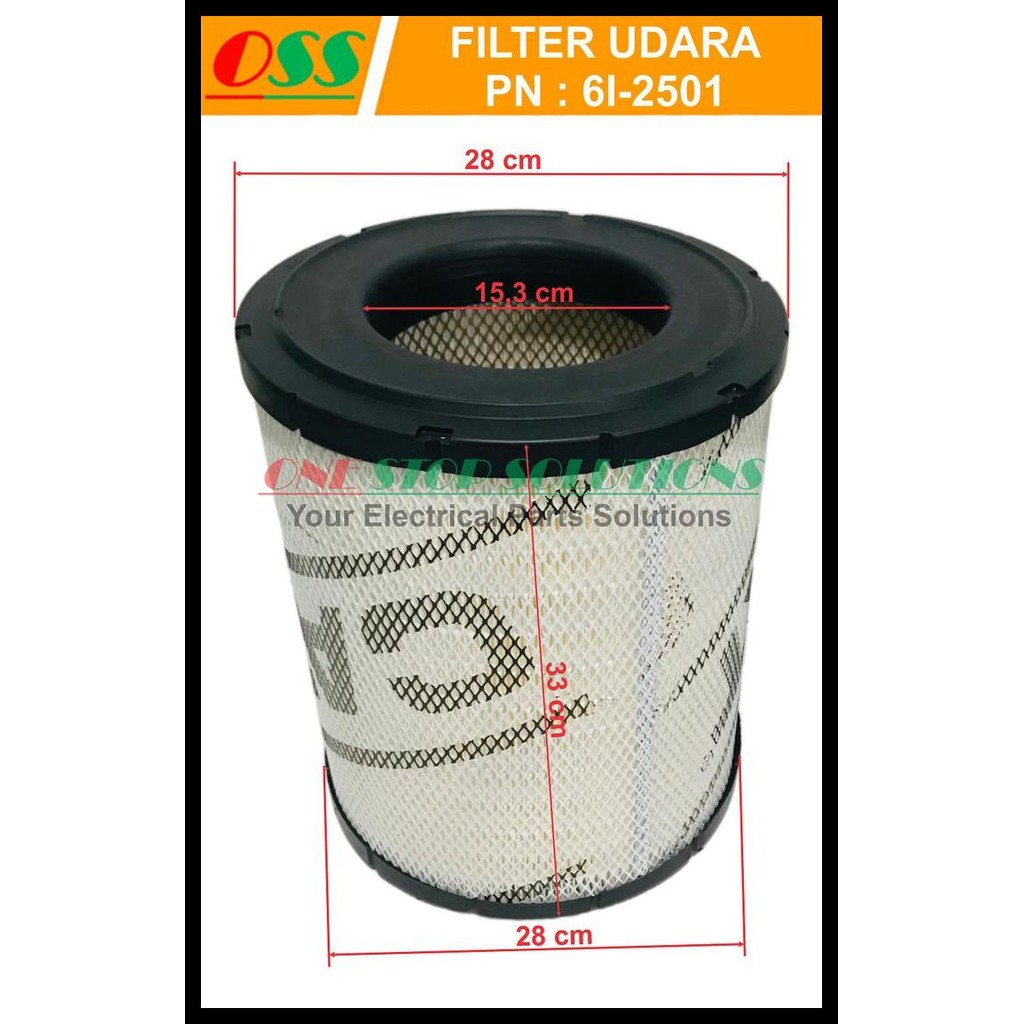 GRATIS ONGKIR AIR FILTER / FILTER UDARA CAT CATTERPILLAR 6I-2501 6I2501 