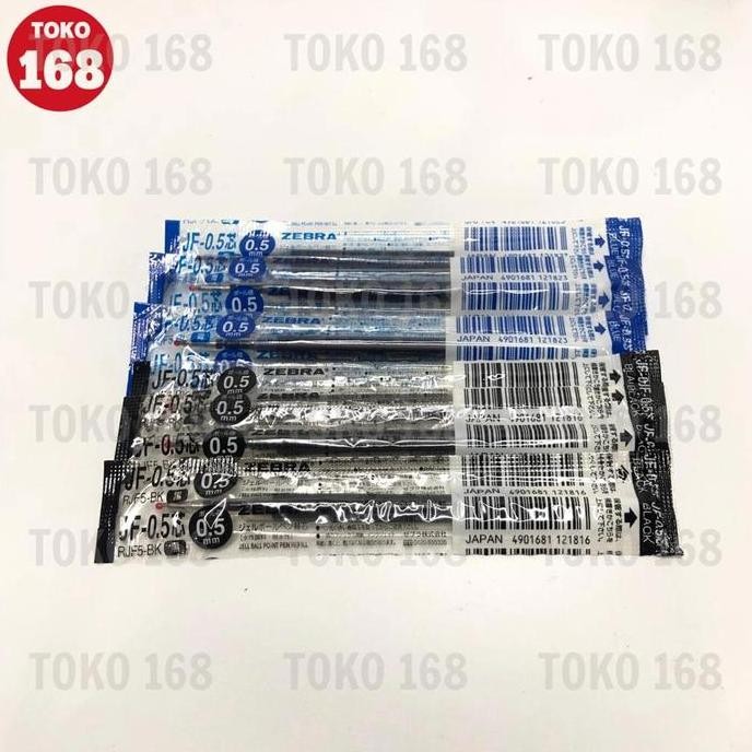

Zebra Refill Pen Sarasa / Isi Pulpen Sarasa Jf-0.5 (Pak) New Stok