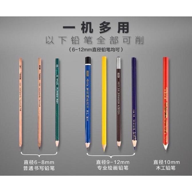 

Tenwin Electric Pencil Sharpener Rautan Elektrik Otomatis Serutan New Stok