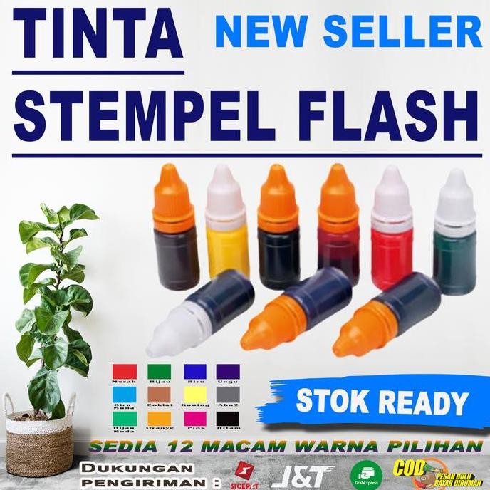 

Tinta Stempel Flash / Otomatis 5 Ml New Stok