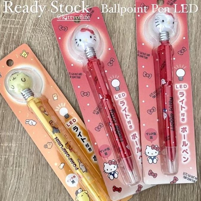 

Ballpoint Pen Led Sanrio Original New Stok