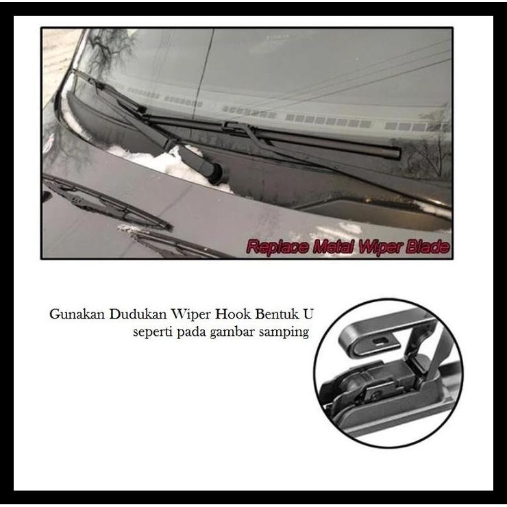 BEST DEAL WIPER BANANA KACA MOBIL PEUGEOT PEUGEOT 206 CABRIOLET 