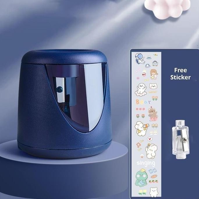 

Electric Pencil Eraser With Free Stickers / Rautan Pensil Elektrik Dengan Stiker New Stok