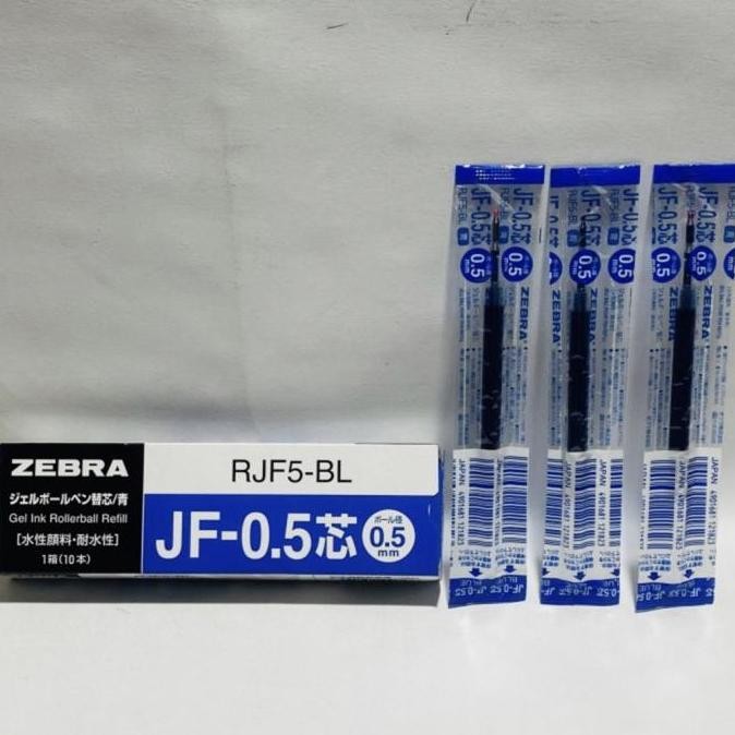 

[10 Pcs] Refill Pulpen Zebra Sarasa 0.5Mm | 0.7Mm | 1.0Mm New Stok
