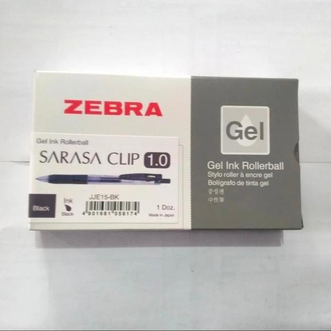 

Pulpen Zebra Sarasa 1.0 Mm New Stok