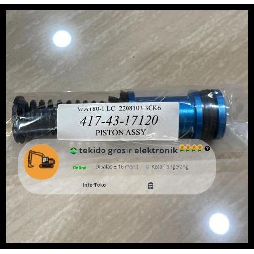 TERMURAH PISTON WA200-1 WA100-3 WA180-1 WA250-1 WA150 417-43-17120 417 43 17120 