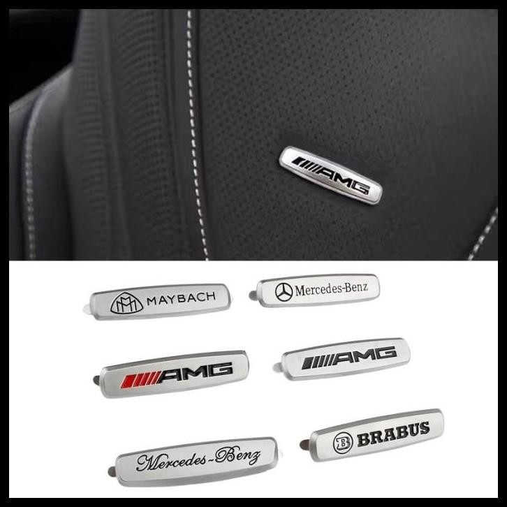 TERBARU EMBLEM CAR SEAT MERCEDES BENZ AMG MERCEDES BENZ EMBLEM KURSI JOK MOBIL