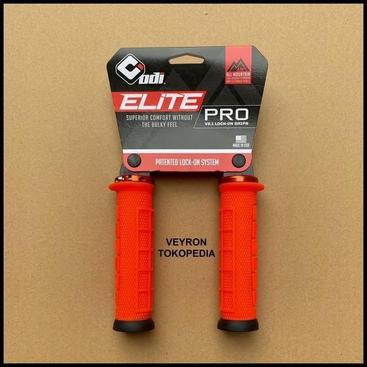 MTB GRIP ODI ELITE PRO FLOURESCENT - ORIGINAL