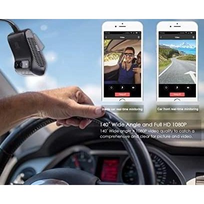 Dashcam GPS Tracker JC100 JC200 kamera mobil live view 2 kamera
