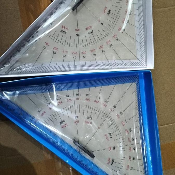 

Mistar Segitiga Nautical Triangle New Stok