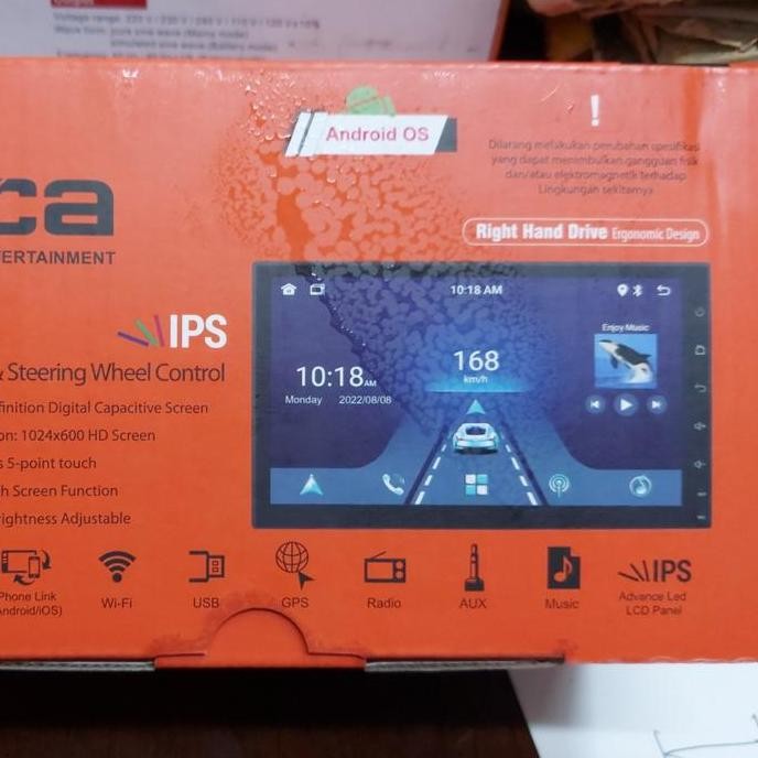 TERBARU - head unit orca android 7 inch