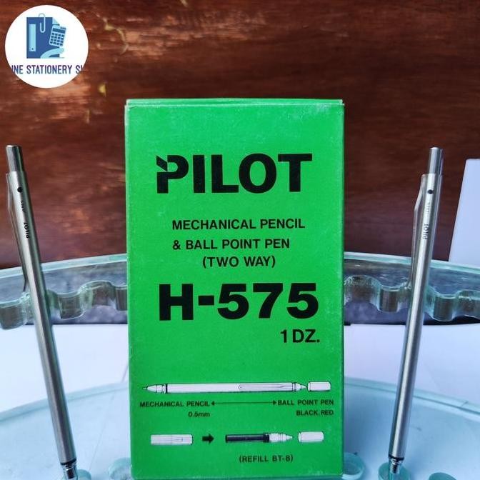 

Pilot Mechanical Pencil H-575 Birdie Twin Vintage Original Japan New Stok