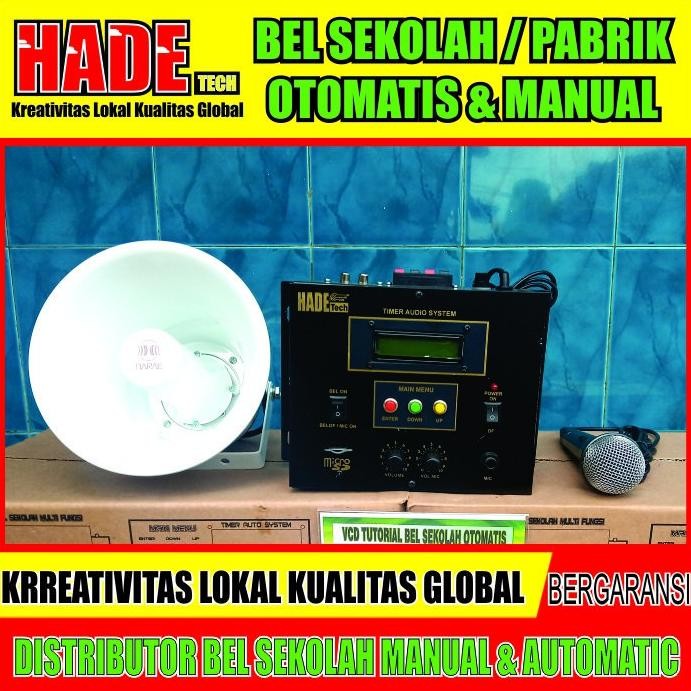 Bel Sekolah /Pabrik Otomatis Lengkap DiM