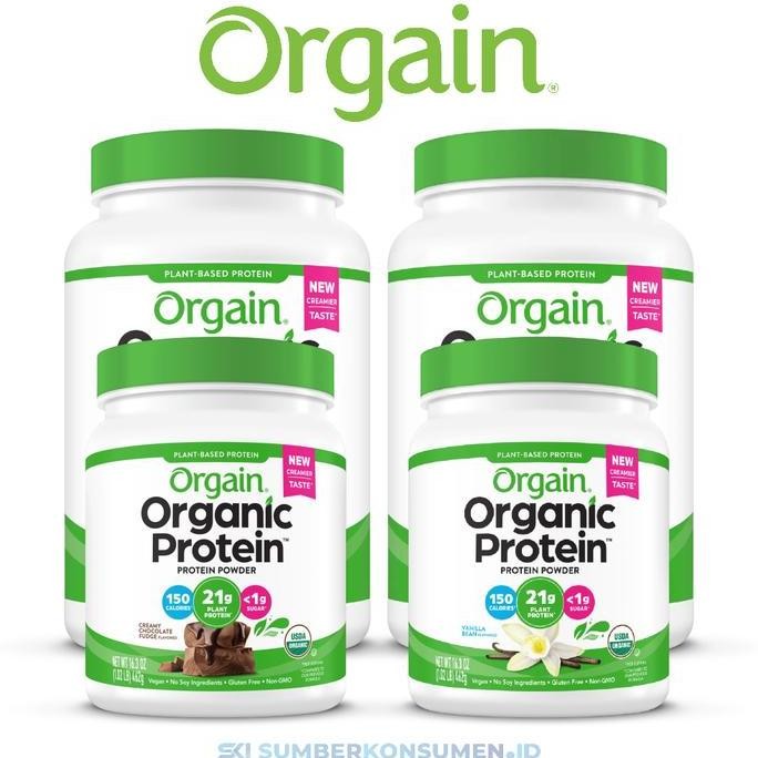 

Orgain Organic Plant Protein Powder Semua Rasa / Susu Milk Chocolate Vanilla TEG