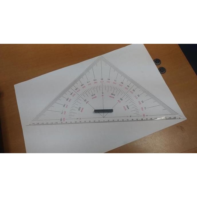 

Segitiga Navigasi Peta Kapal Mistar, Nautical Triangle Navigational Pr New Stok