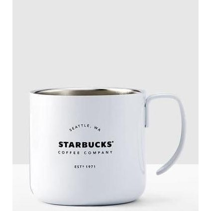 Starbucks  Mug Stainless Steel White