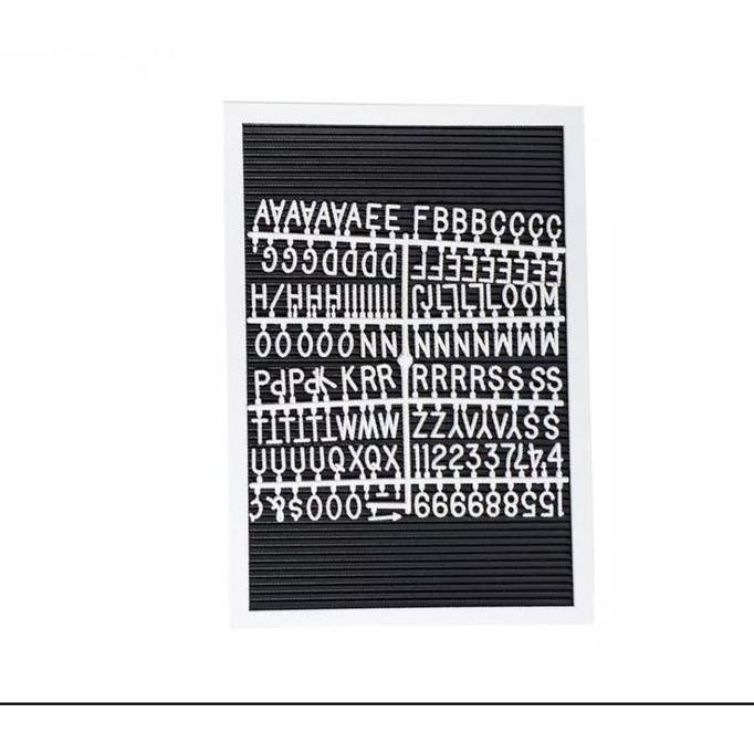 

Papan Nama Bayi Felt Letter Board Set 40X28 Cm (Include Huruf) New Stok