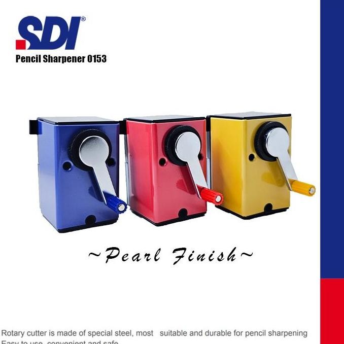 

Sdi 0153 Serutan / Rautan Pensil Kayu Putar High Quality New Stok