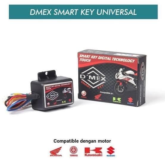 Dmex Smart Key Sensor Klakson Motor Pengaman Anti Maling Begal